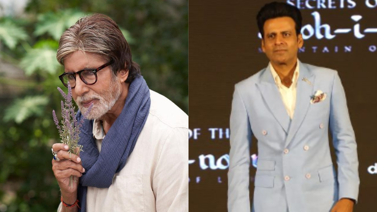 Manoj Bajpayee credits Amitabh Bachchan for allowing him to dream of becoming an actor