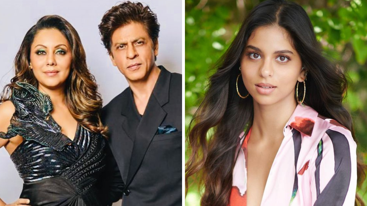 SRK, Gauri and Suhana