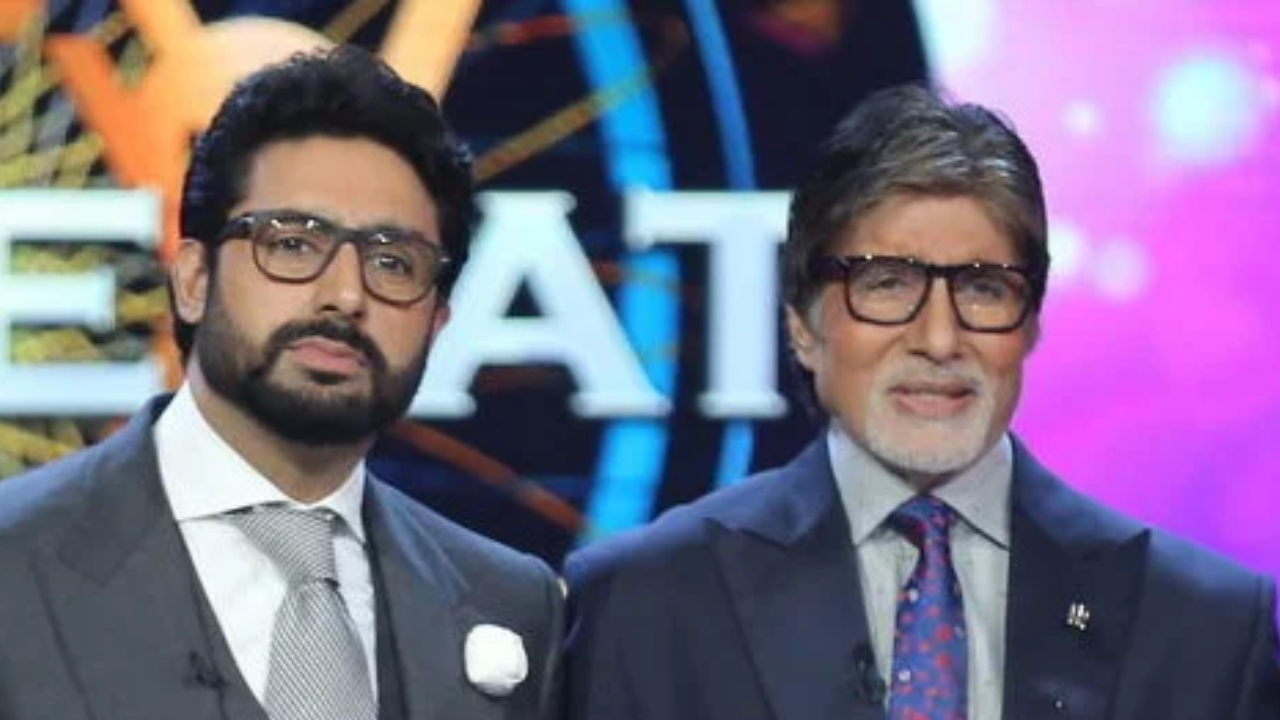 Amitabh and Abhishek Bachchan