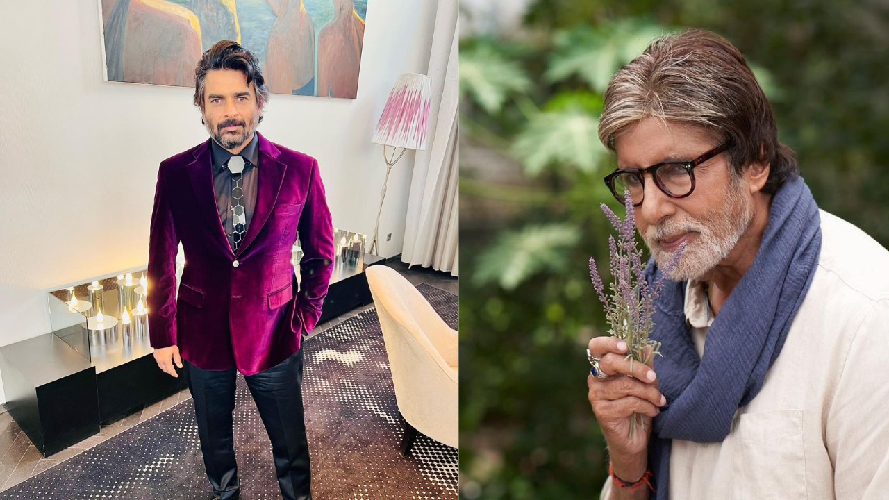 R Madhavan shares throwback clip with Amitabh Bachchan