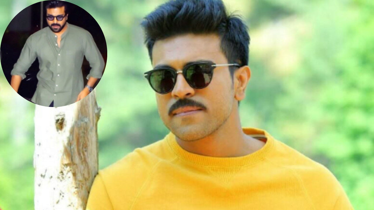 RRR star Ram Charan leaves for Rajahmundry via flight for director Shankar's RC 15's shoot