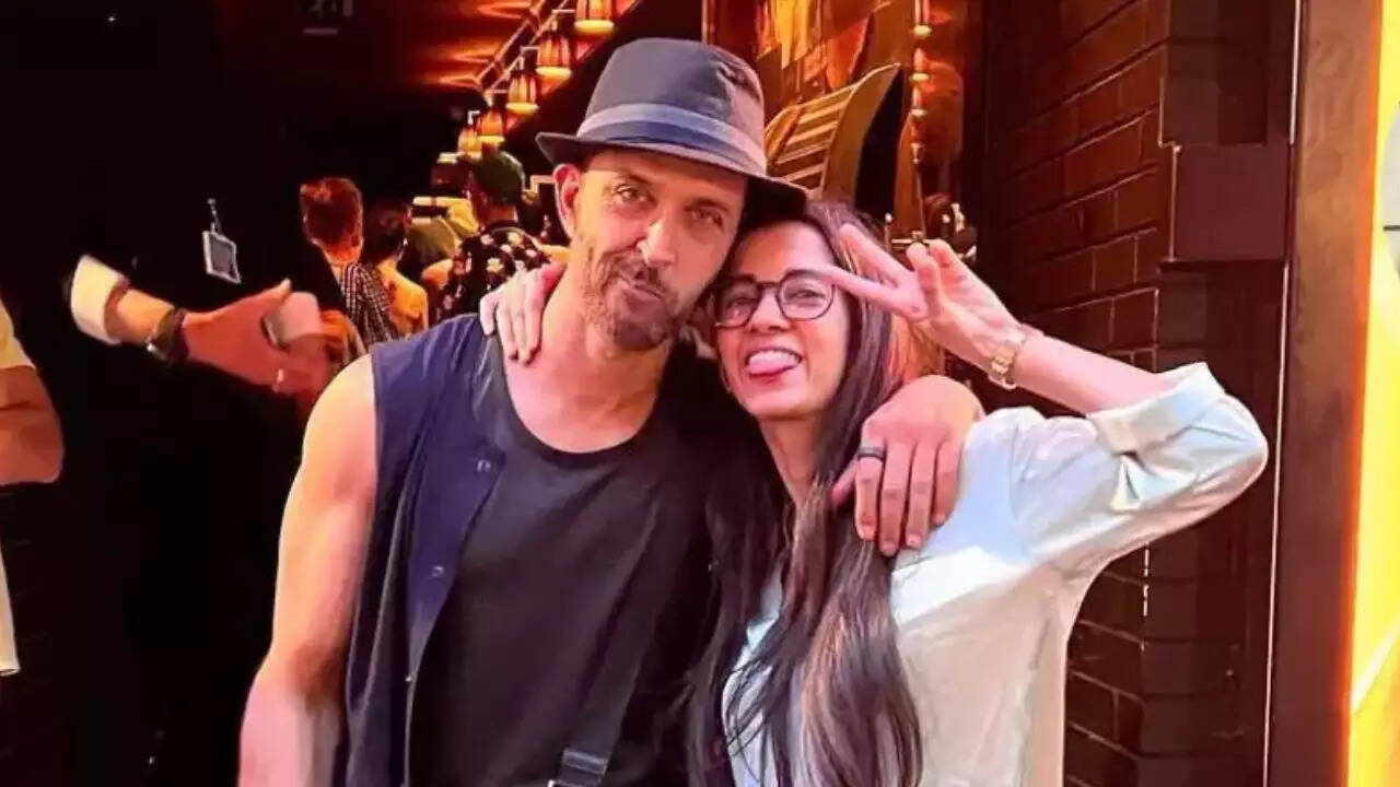 Hrithik Roshan and Saba Azad