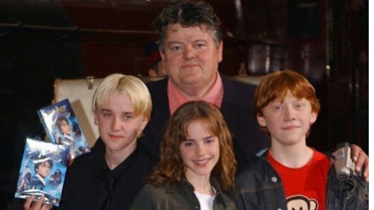 Harry Potter's Draco Malfoy actor Tom Felton shares touching message on Robbie Coltrane's demise