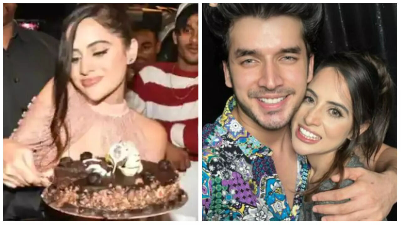 Ex boyfriend Paras Kalnawat attended Urfi Javed's birthday celebration ...