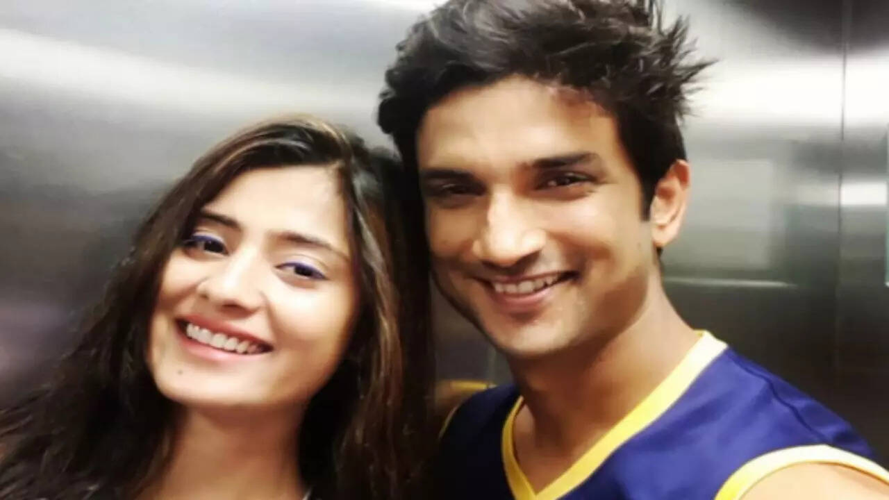 Vaishali Takkar with Sushant Singh Rajput