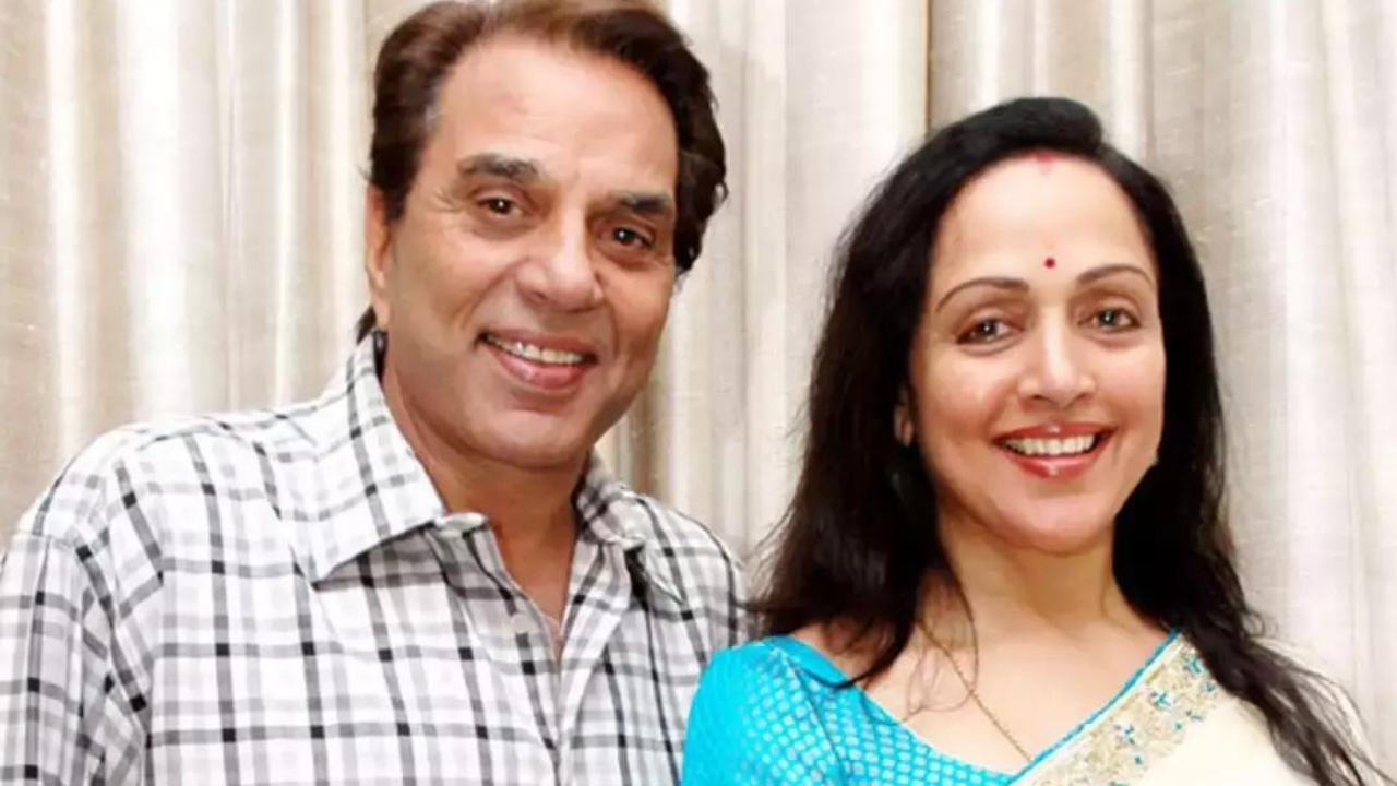 Dharamendra with Hema Malini