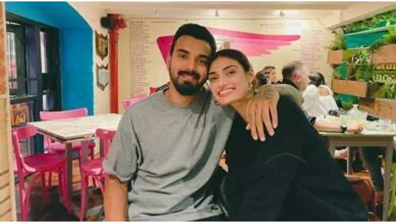 kl rahul with athiya shetty