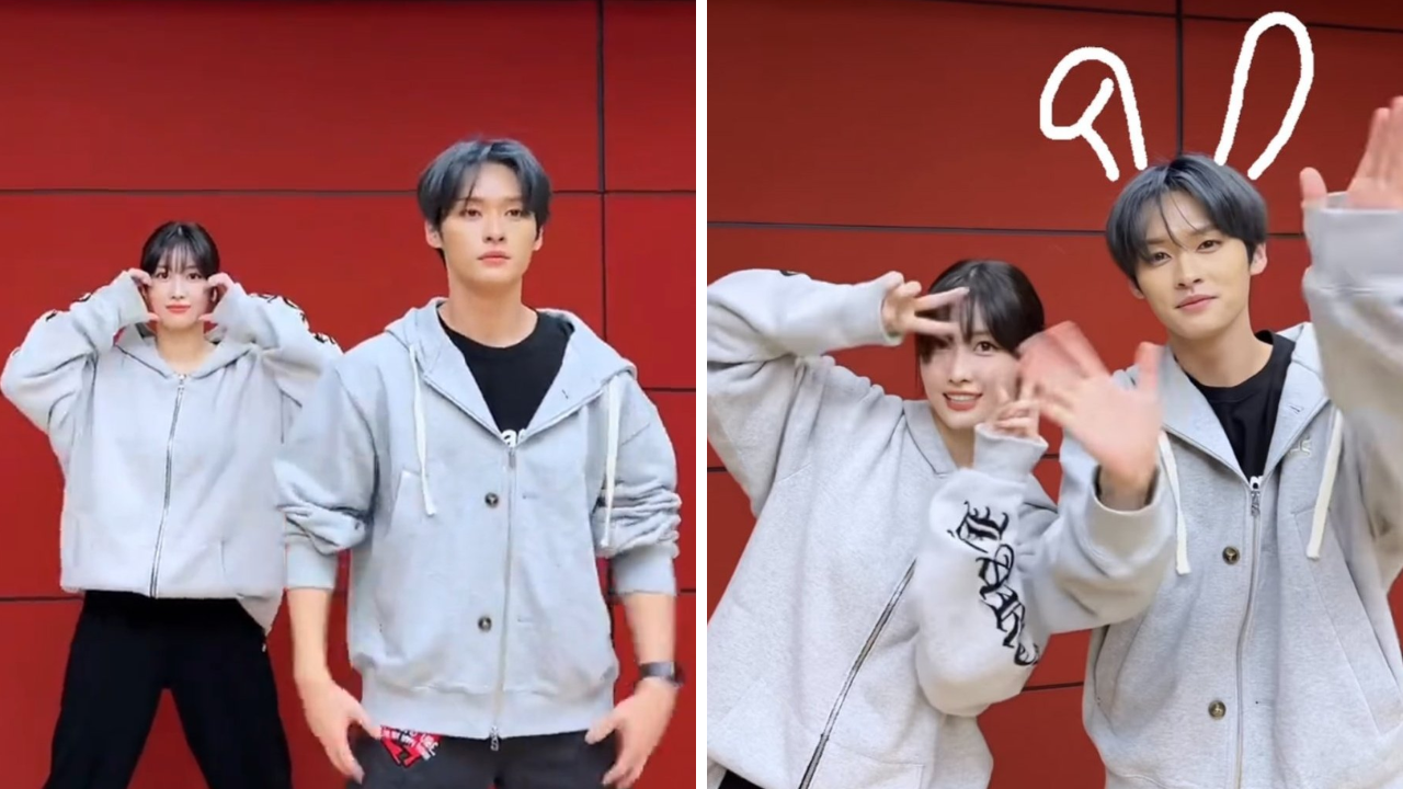 Stray Kids' Lee Know and TWICE's Momo