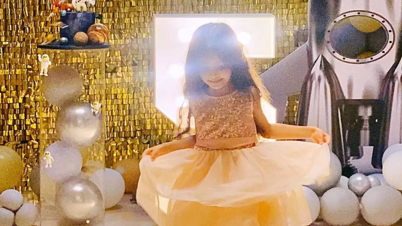 Ghajini actress Asin shares PICS from space-themed birthday bash for daughter: 'SHE is the light of our lives'