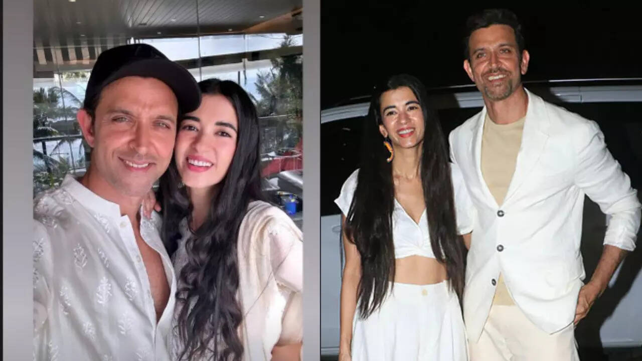 Hrithik Roshan and Saba Azad