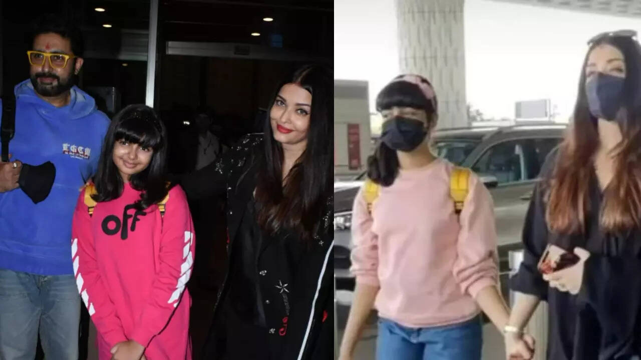 Aishwarya Rai-Abhishek Bachchan's daughter Aaradhya has the sweetest conversation with paparazzi