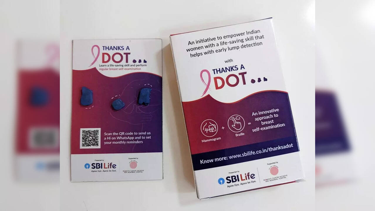 SBI Life's 'Thank a dot', self-breast examination kit