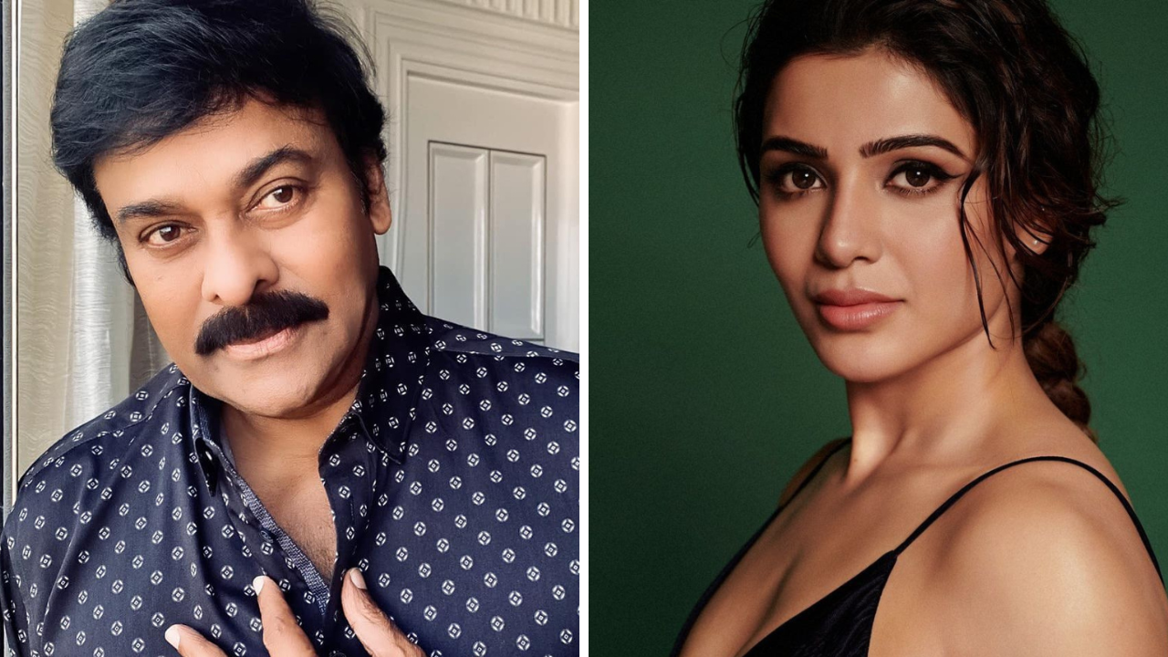 Chiranjeevi and Samantha Ruth Prabhu