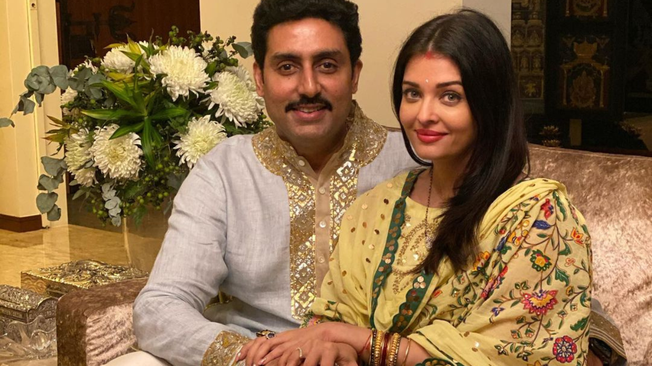 Abhishek and Aishwarya