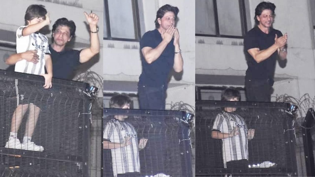 Shah Rukh with AbRam