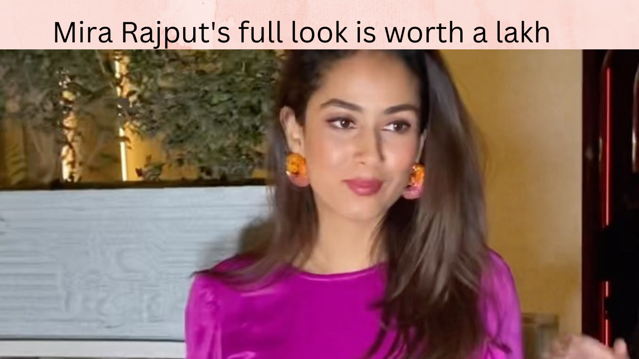 Mira Rajput's full look is worth Rs 1 lakh