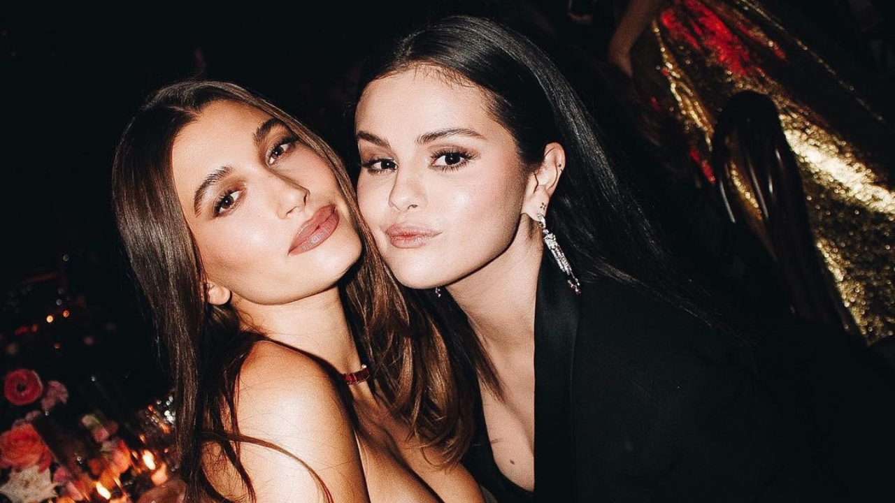 Selena Gomes reacts to photos of her and Hailey Beiber going viral on the internet