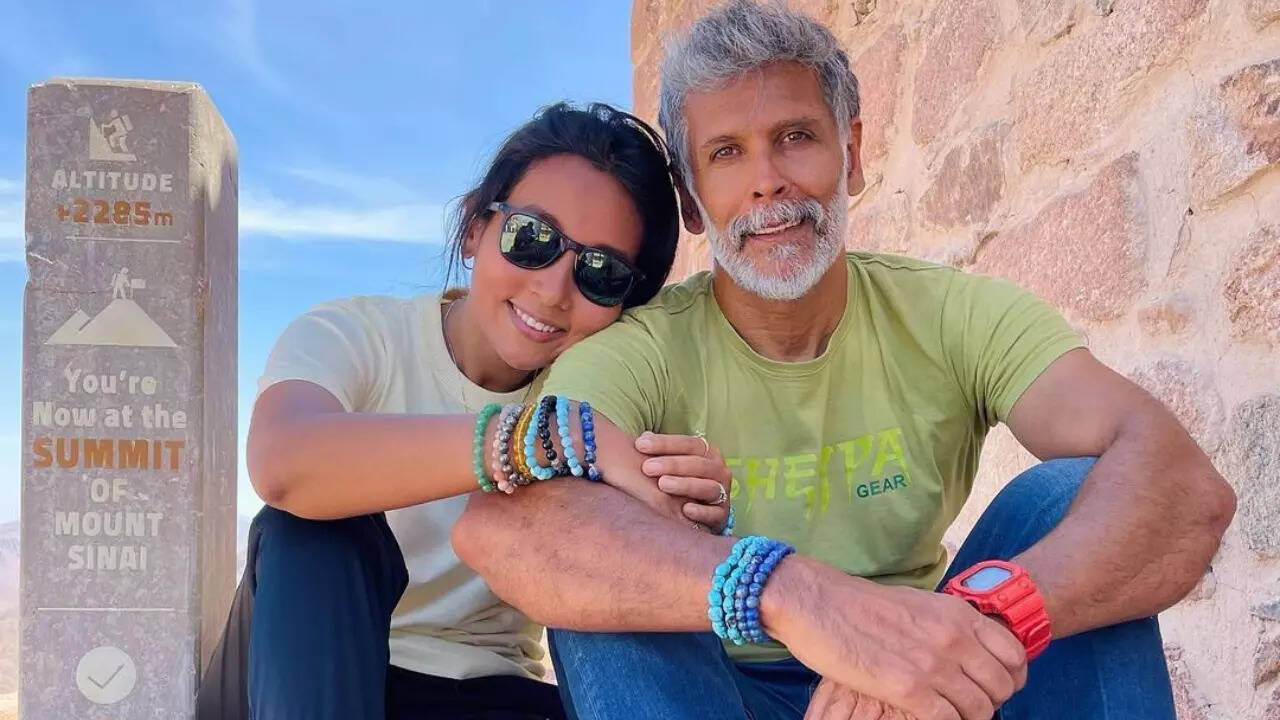 Milind Soman dives '100 ft below surface' with wife Ankita Konwar at their Egyptian getaway - VIDEO