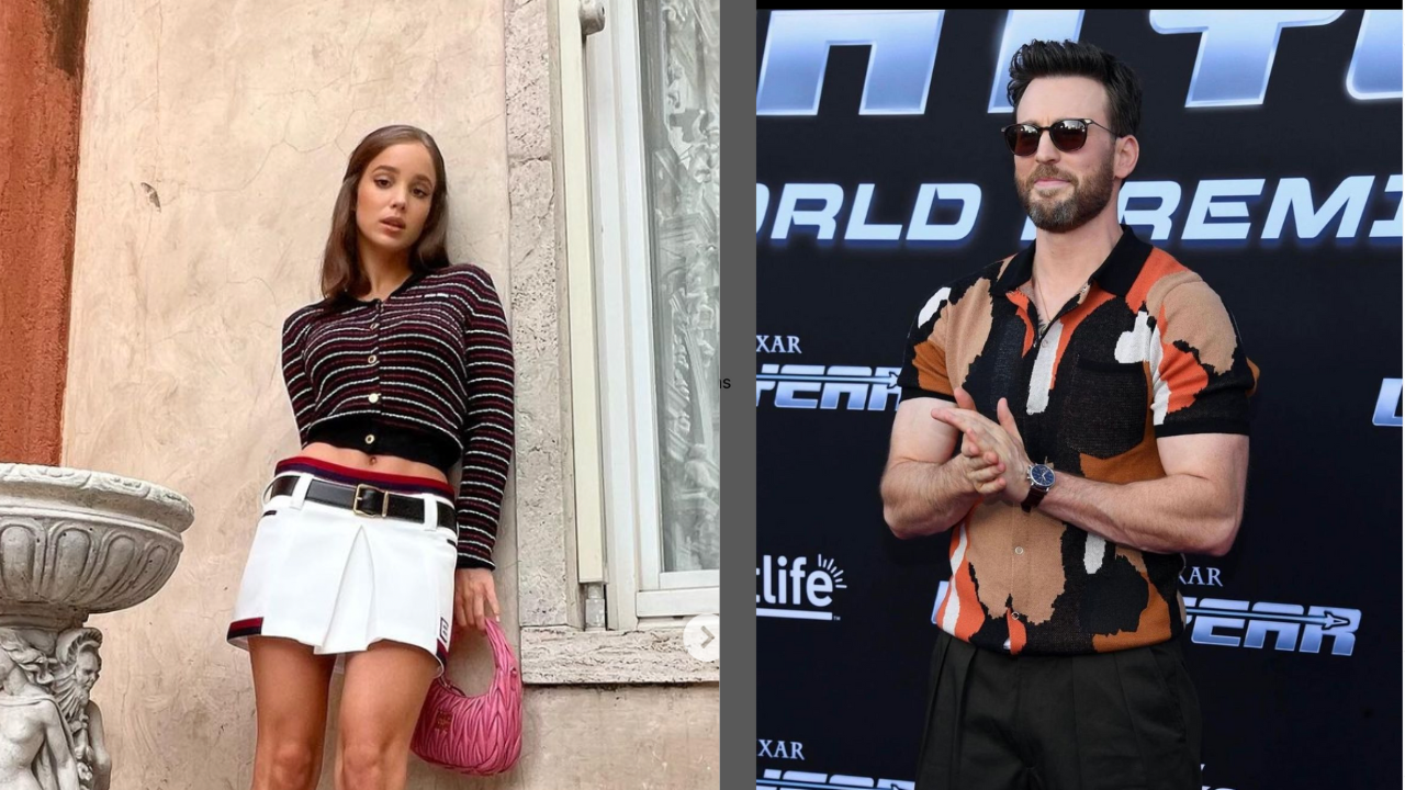 Chris Evans drops a flirty comment on rumoured GF Alba Baptista's photo and we are officially 'melting'