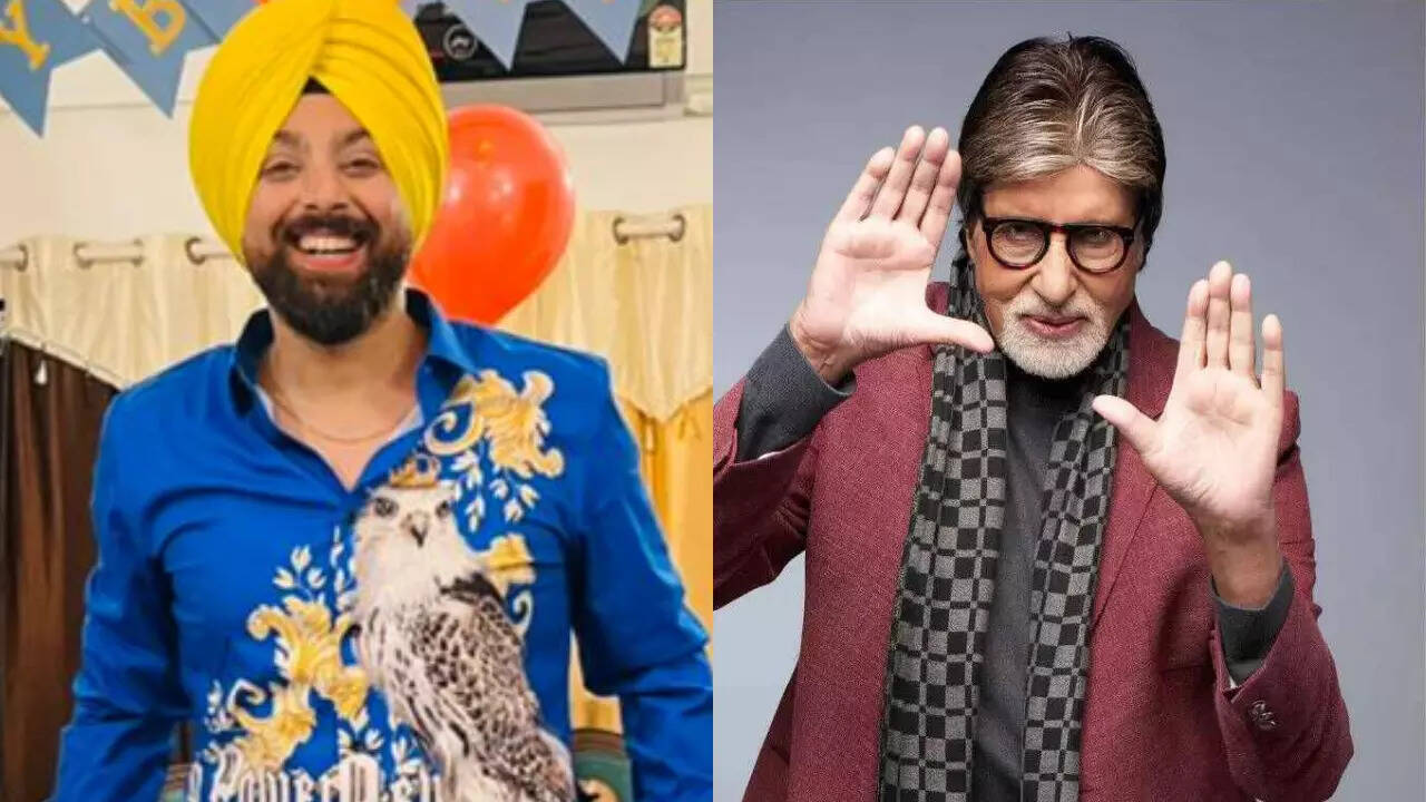 Channa Mereya actor Kanwalpreet Singh shoots with Amitabh Bachchan