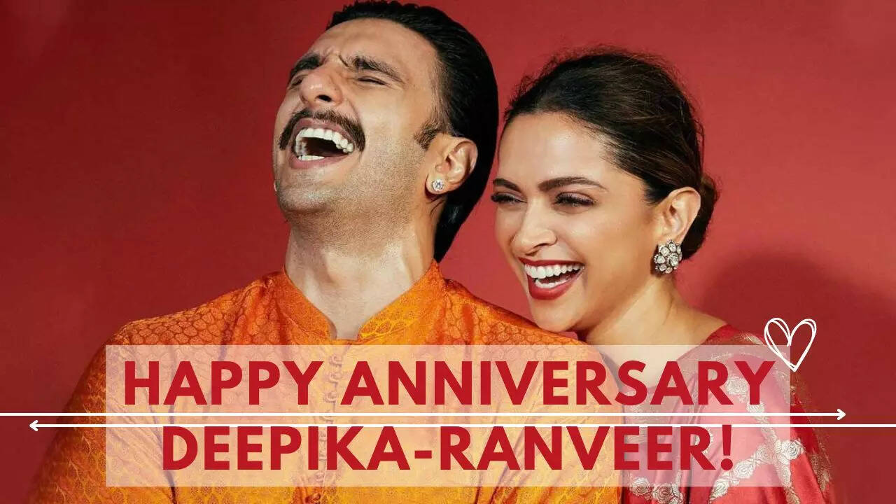 Happy anniversary Deepika Padukone and Ranveer Singh