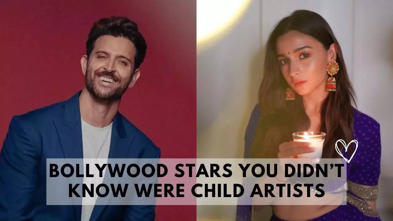 Bollywood stars you didn’t know were child artists