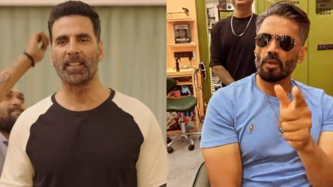 ​Akshay Kumar and Suniel Shetty