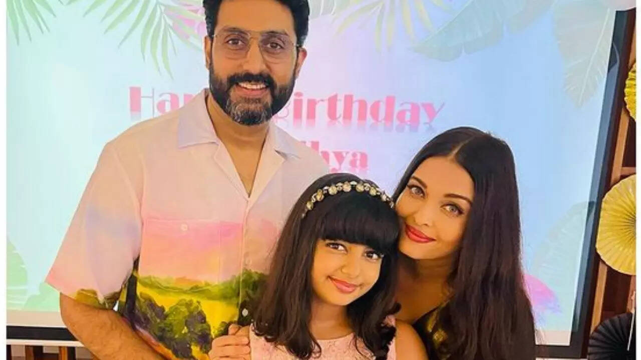 Abhishek Bachchan's birthday post for daughter Aaradhya Bachchan