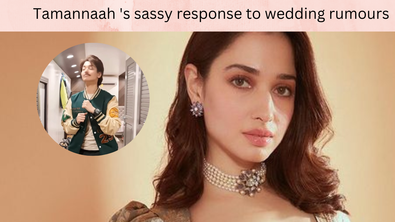 Tamannaah Bhatia reacts to wedding rumours