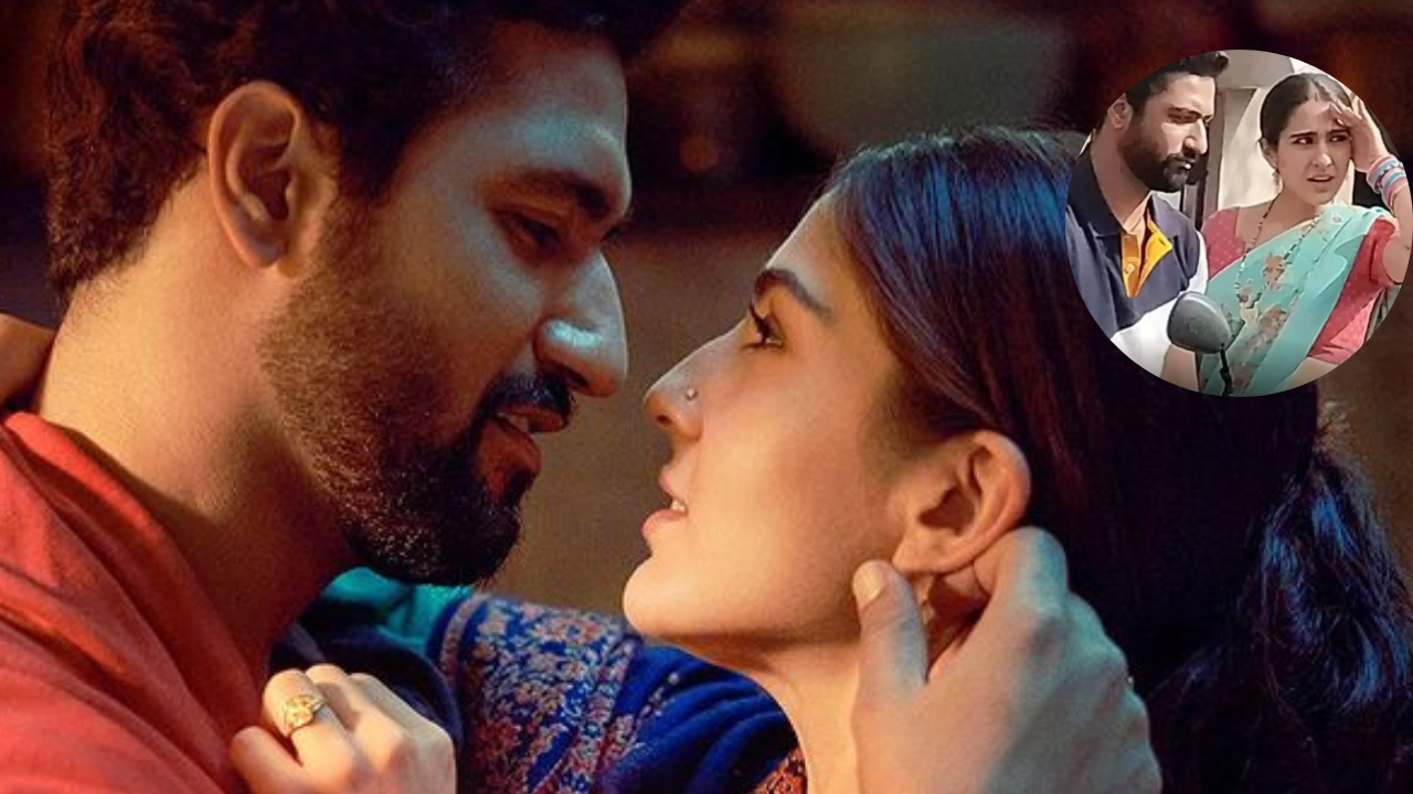 Sara Ali Khan, Vicky Kaushal's looks from Laxman Utekar's film LEAKED!