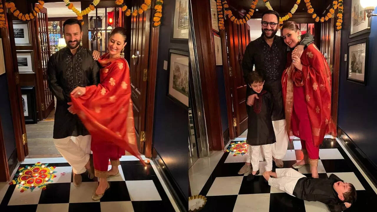 Saif Ali Khan on viral Diwali family photo