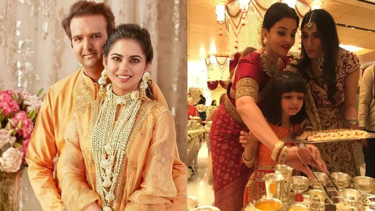 When celebs served food at Isha Ambani's wedding