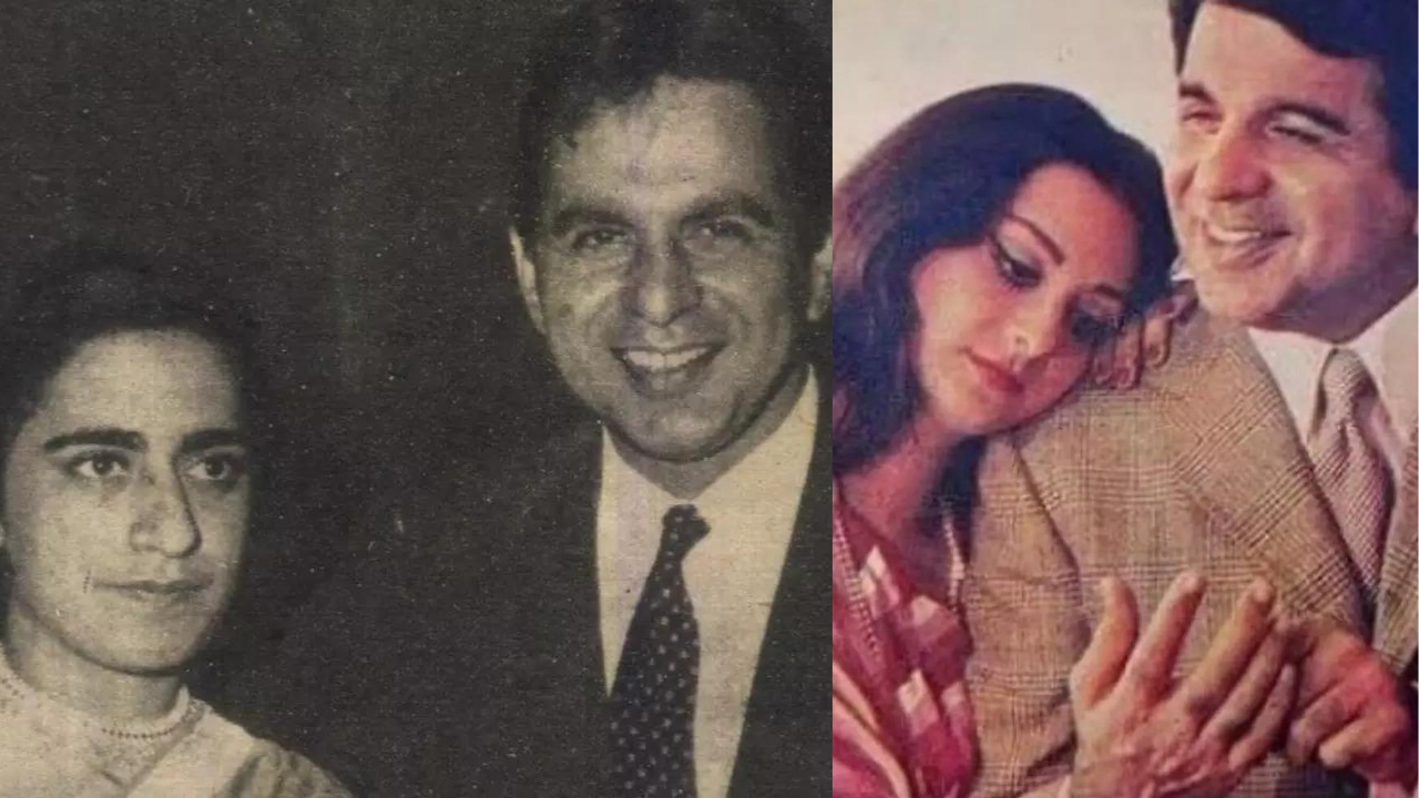 Dilip Kumar, Saira Banu, Farida