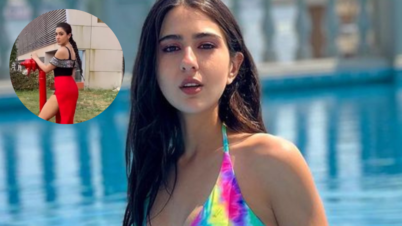 OOPS! It is a fashion fail moment for  Sara Ali Khan