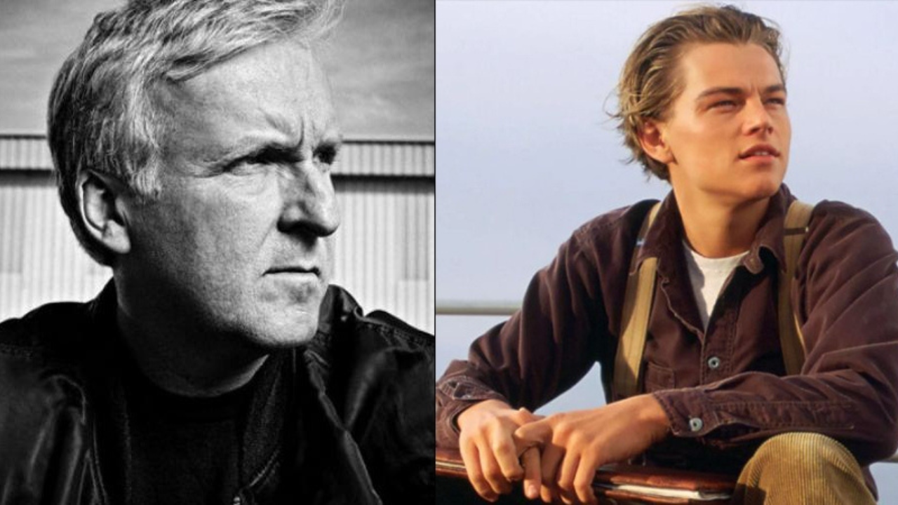 James Cameron Leonardo DiCaprio