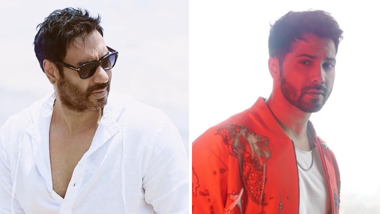 Varun Dhawan and Ajay Devgn