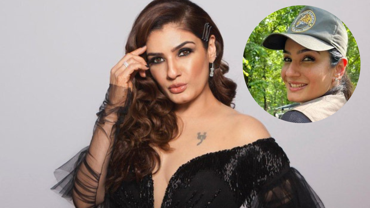 Raveena Tandon lands in trouble. Probe launched after actress' safari video shows her too close to tiger