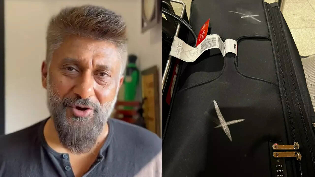 As storm rages over 'The Kashmir Files', 'X' on his luggage upsets Vivek Agnihotri