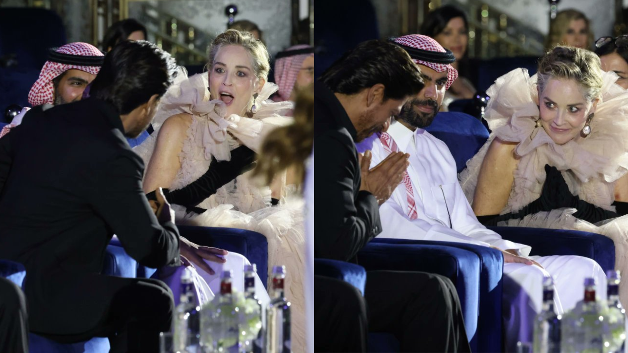 Sharon Stone, Shah Rukh Khan