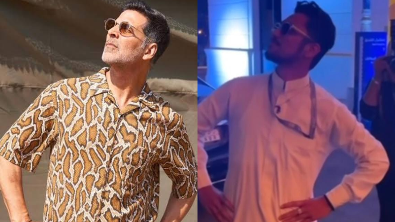 Akshay Kumar shares video of fan recreating scenes from Phir Hera Pheri