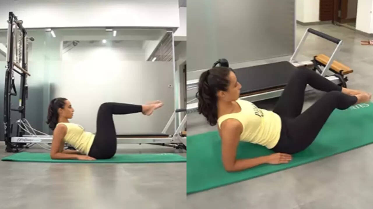 Namrata Purohit's abdominal muscles workout. Pic Credit: Instagram