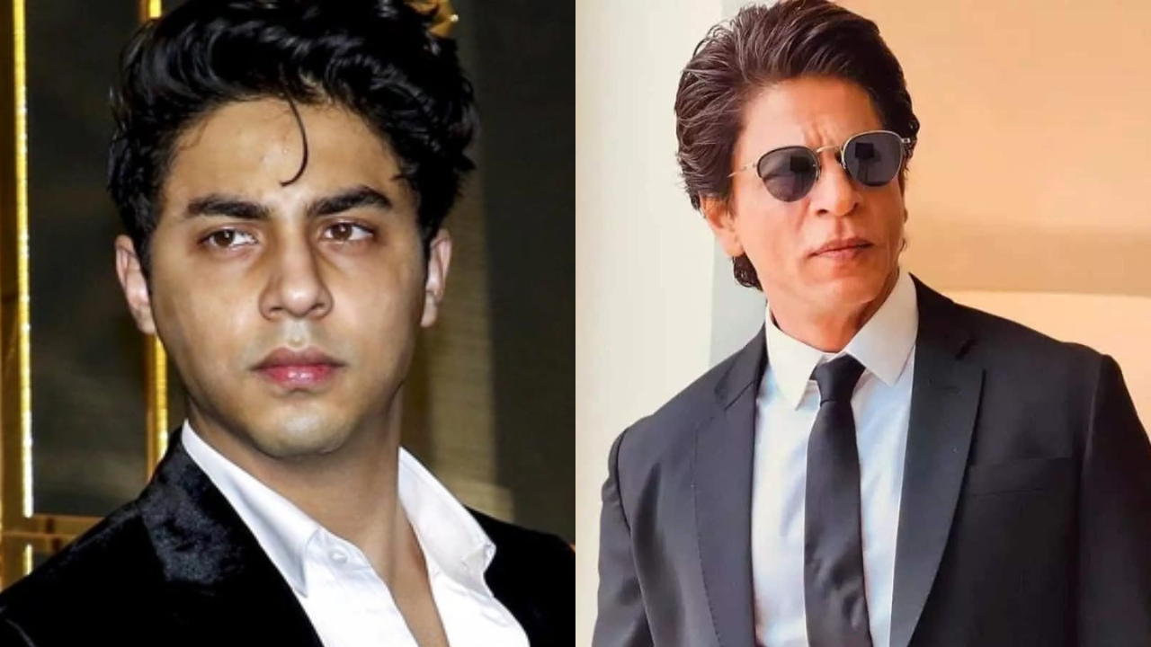 Aryan Khan and Shah Rukh Khan