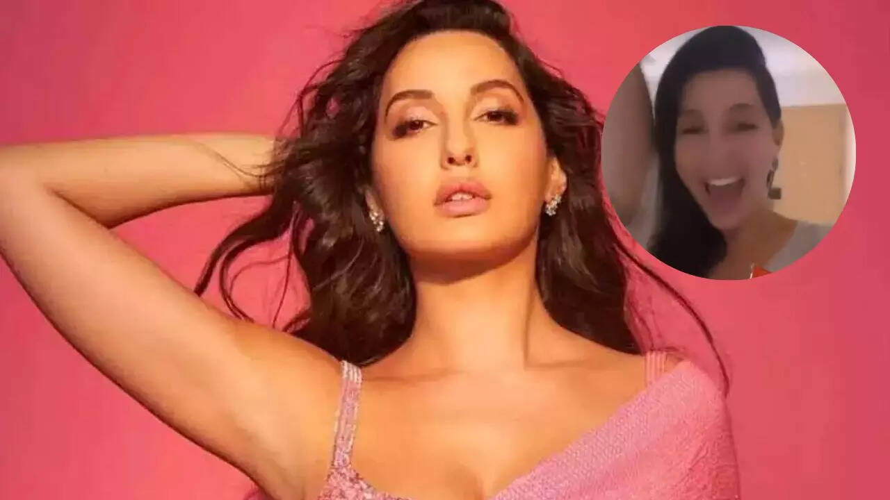 Nora Fatehi can't keep calm as Morocco wins against Spain