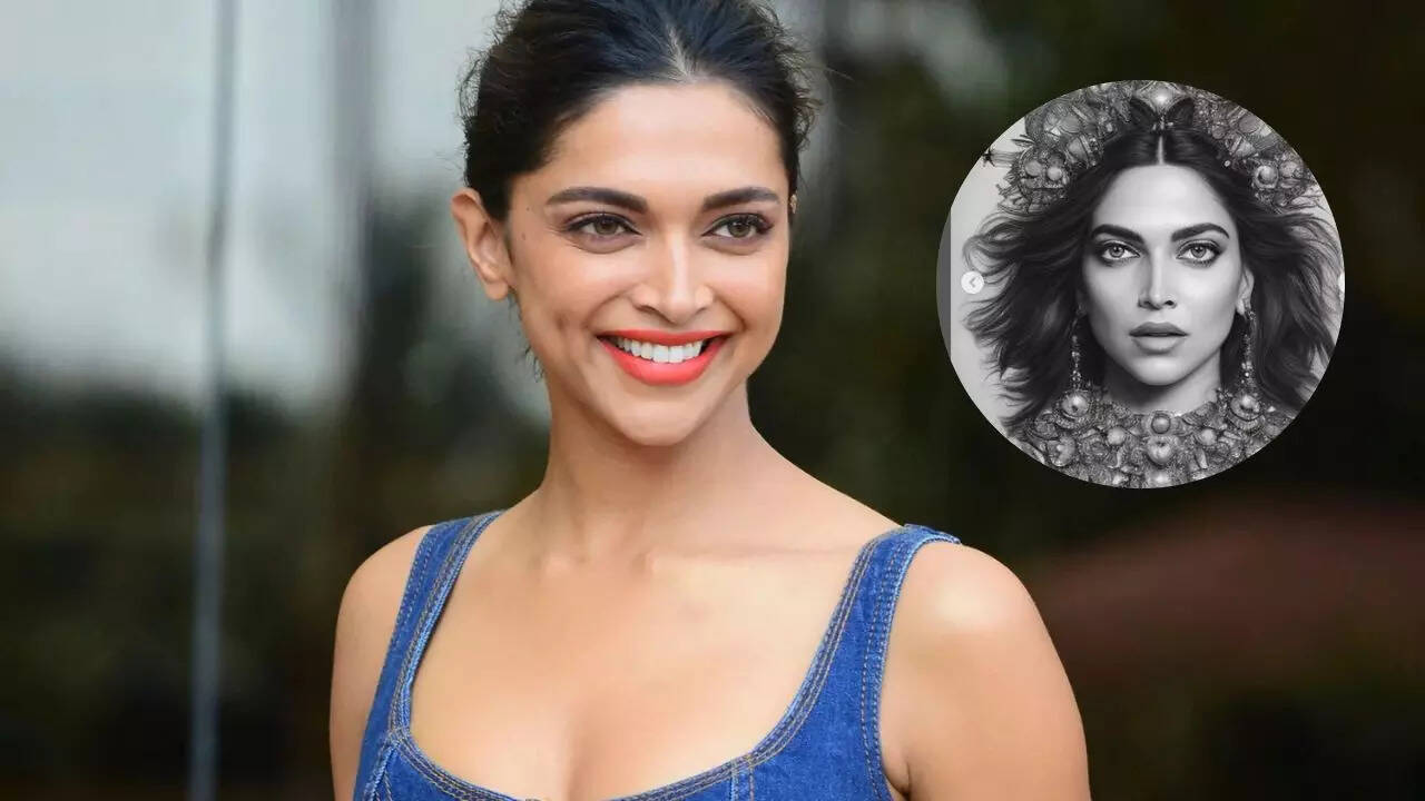 Deepika Padukone shares fan art