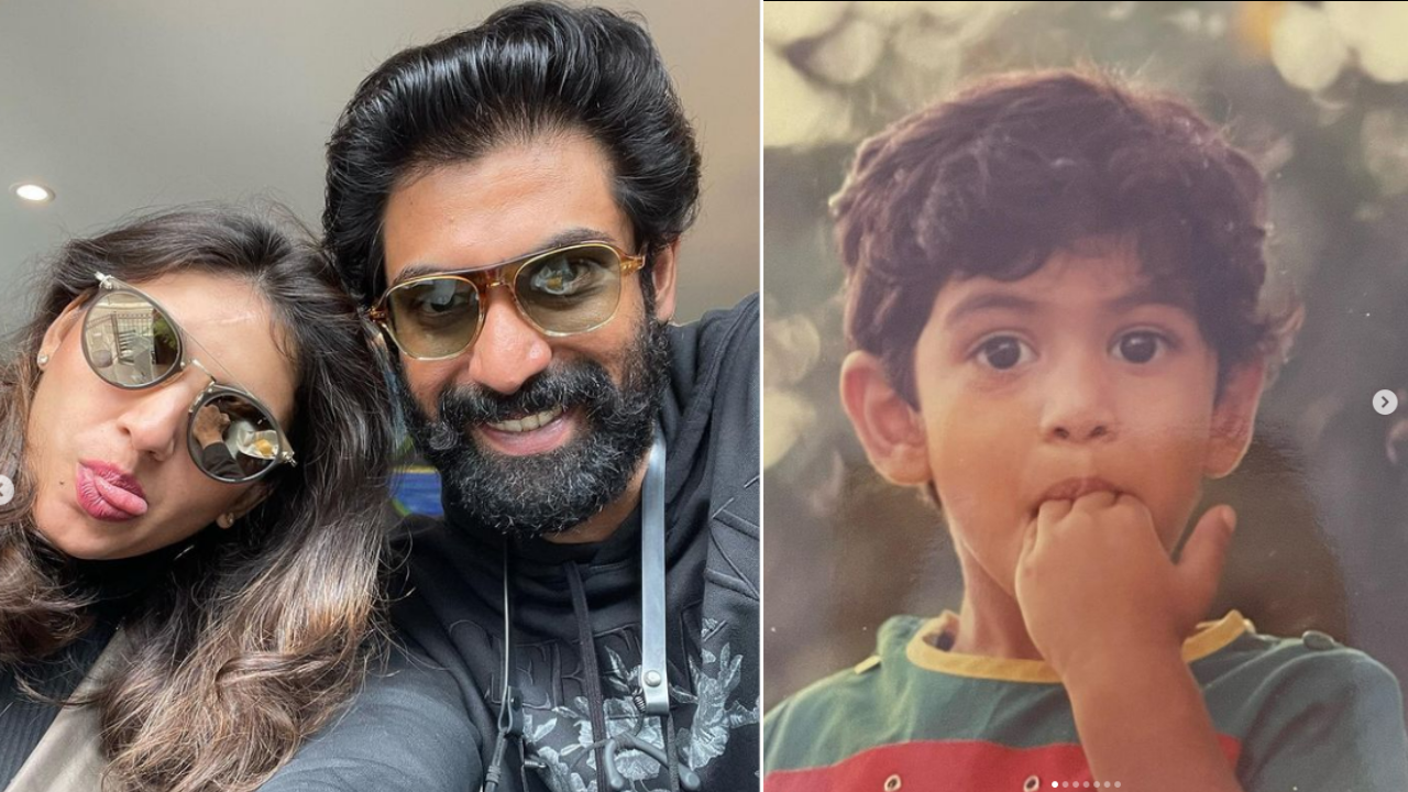 Rana Daggubati with wife Miheeka Bajaj