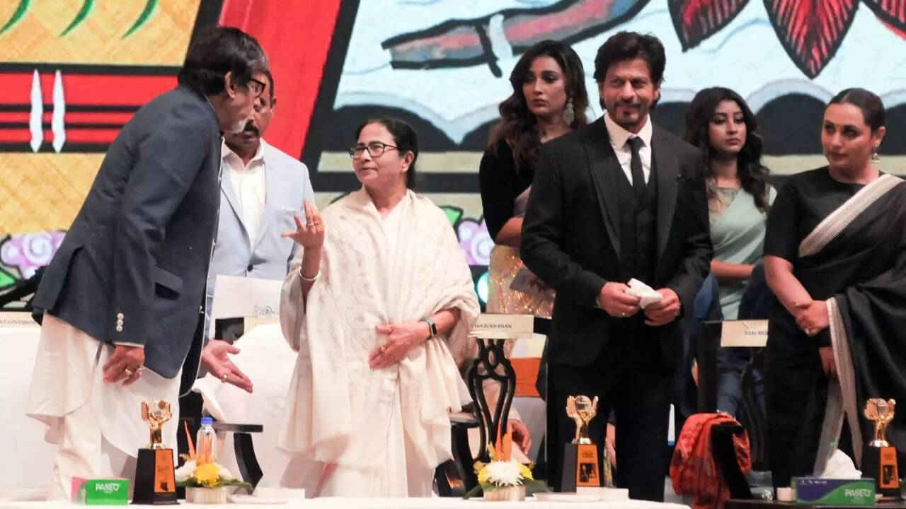 Amitabh Bachchan, Shah Rukh Khan at KIFF 2022