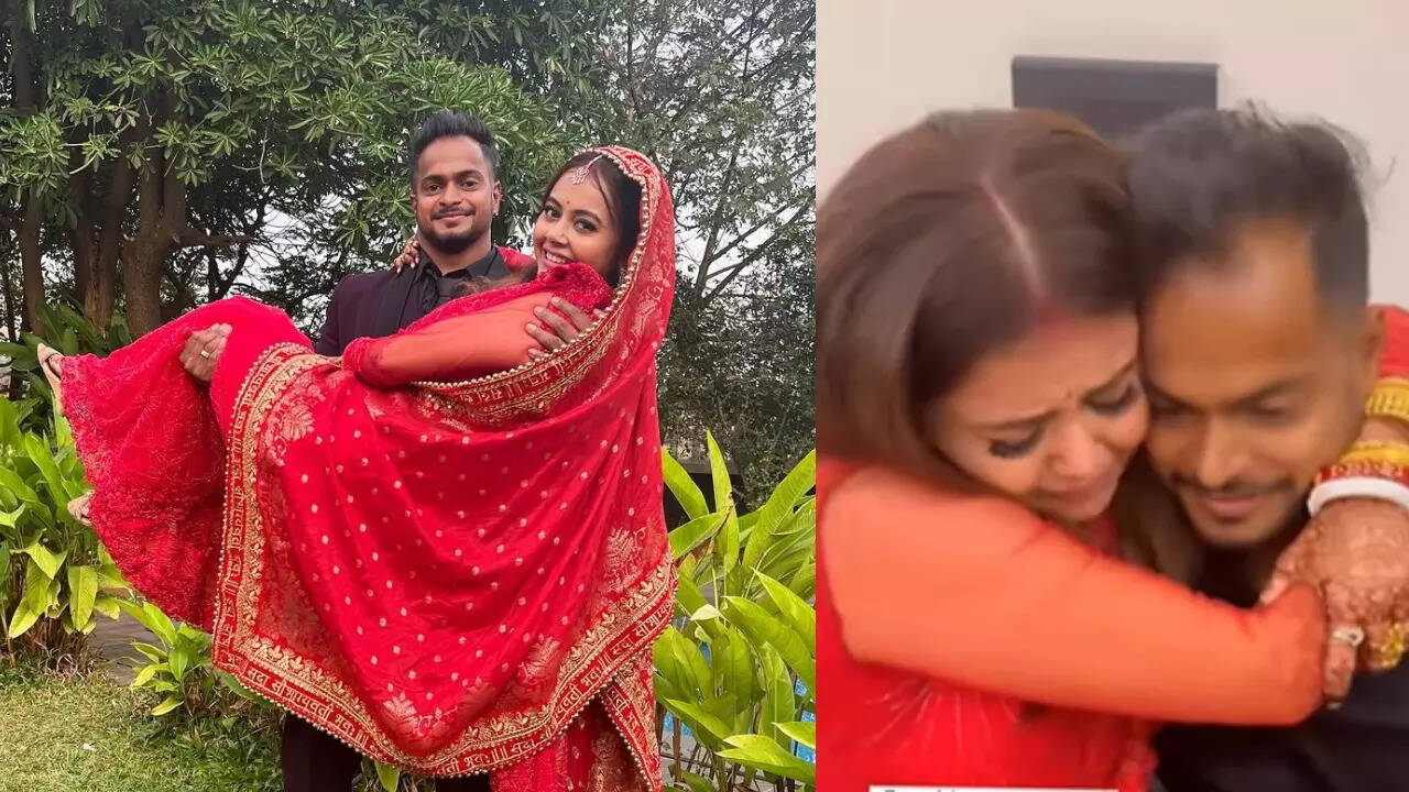 Devoleena Bhattacharjee and Shanwaz Shaikh 