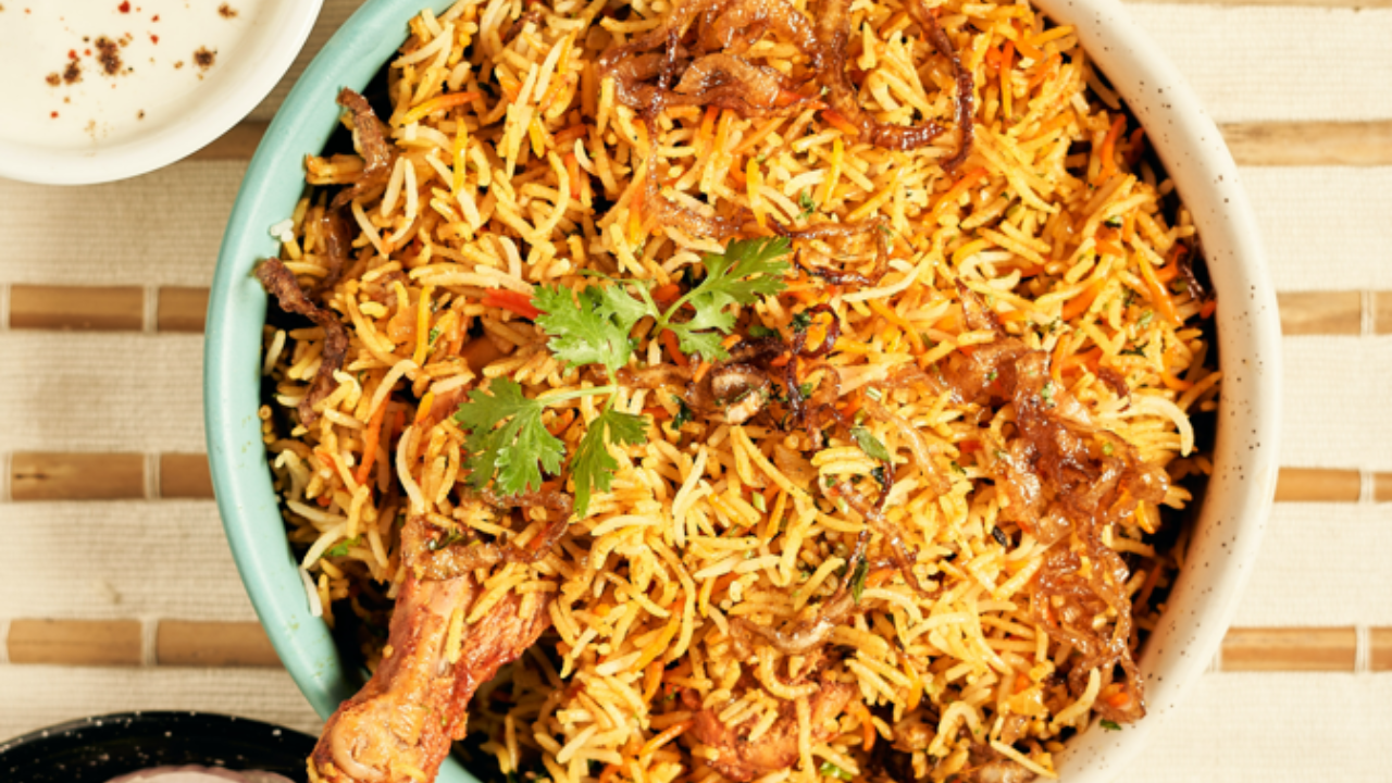 Chicken biryani becomes the most ordered dish on Swiggy. Pic Credit: Pexels