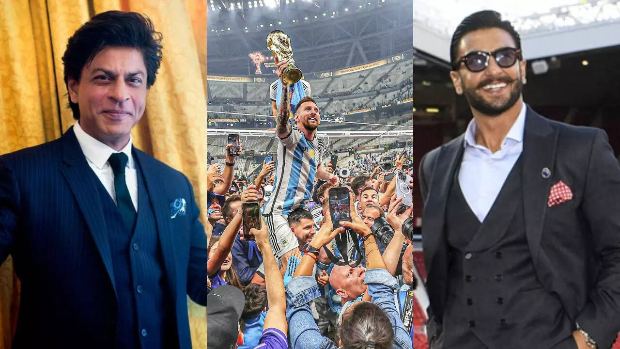 Shah Rukh Khan, Alia Bhatt, Ranveer Singh and others celebrate Argentina's win in the FIFA World Cup