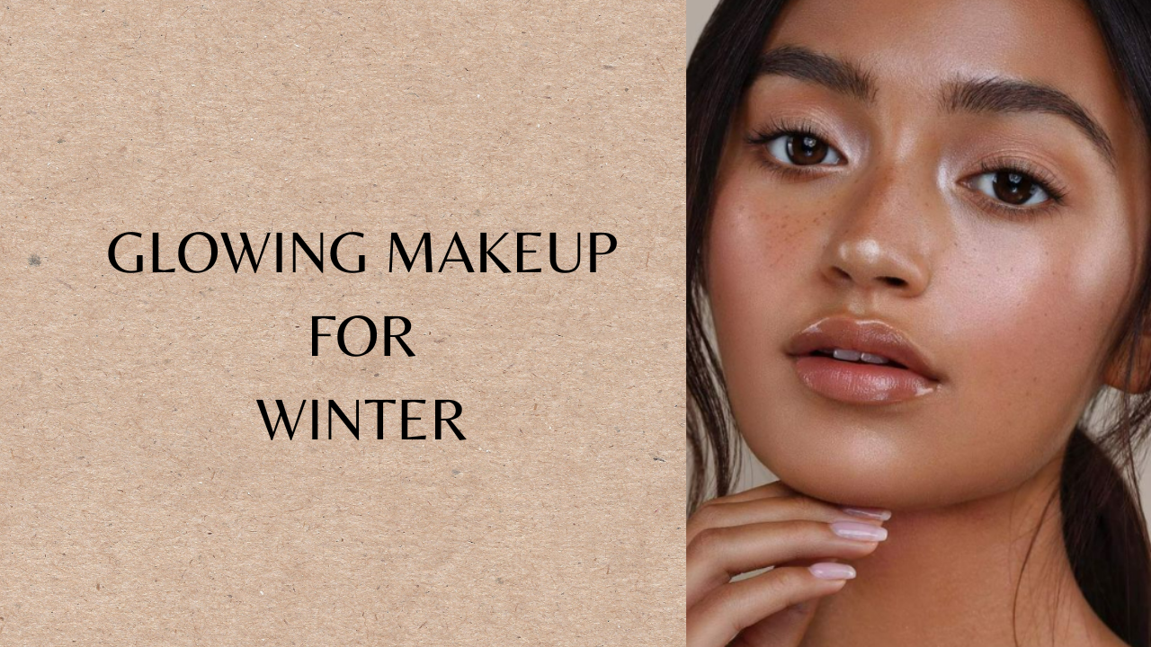 Glowing makeup for winter. Pic Credit: Pinterest